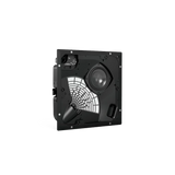 SILYMX EdgeMax directional ceiling speaker with PhaseGuide technology and 90-degree coverage in black finish.