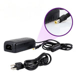 SILYMX Enson PS-1230 12VDC 3A power adapter for CCTV cameras with black housing and DC output cable