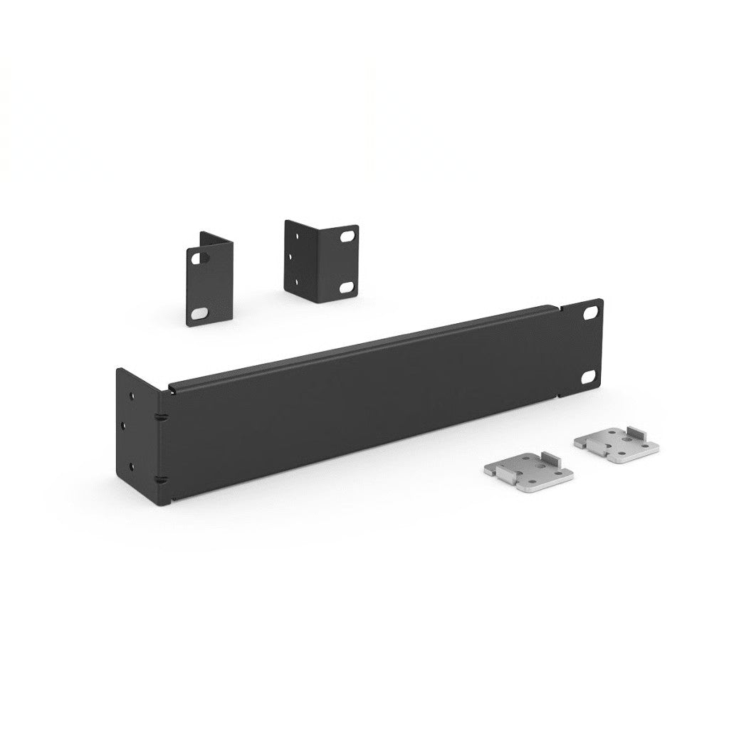 SILYMX rack mount kit for Freespace IZA190HZ and IZA250LZ amplifiers, including black metal brackets and hardware.