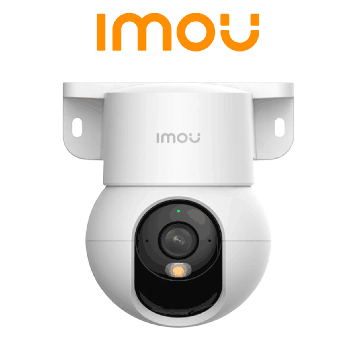 SILYMX IMOU Ranger Mini 3MP white motorized dome IP camera with AI AutoTracking, two-way audio, and siren.