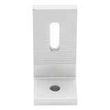 SILYMX L-bracket for mounting solar panels on concrete surfaces, featuring a durable metallic finish.