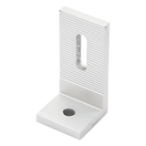 SILYMX L-bracket solar panel mount for concrete surfaces with a ribbed design for secure installation