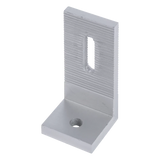 SILYMX L-bracket solar panel mount for concrete surfaces, featuring a robust metallic design for modular installations.