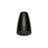 SILYMX Luna black pendant speaker with 8-driver circular array and integrated 8-inch woofer for wide coverage
