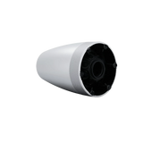SILYMX Luna white pendant speaker with 8-driver circular array and integrated 8-inch woofer for wide coverage