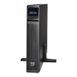 SILYMX black Eaton Tripp Lite SmartPro 3000VA 2U rackmount UPS with LCD screen and front vents.