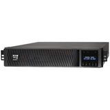 SILYMX Tripp Lite Smart3000RM2U 3KVA 3000W 120V interactive UPS with LCD screen and rackmount ears.
