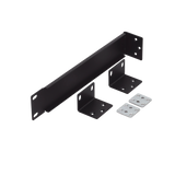 SILYMX black metal rack mount kit for Veritas amplifiers including brackets and hardware