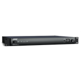 SILYMX Veritas 2x160W integrated zone amplifier with DSP, Bluetooth, and RCA inputs in a sleek black rack-mount design