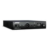 SILYMX Veritas 100W integrated zone amplifier with Bluetooth 5.0, DSP, and balanced inputs in a black metal chassis.