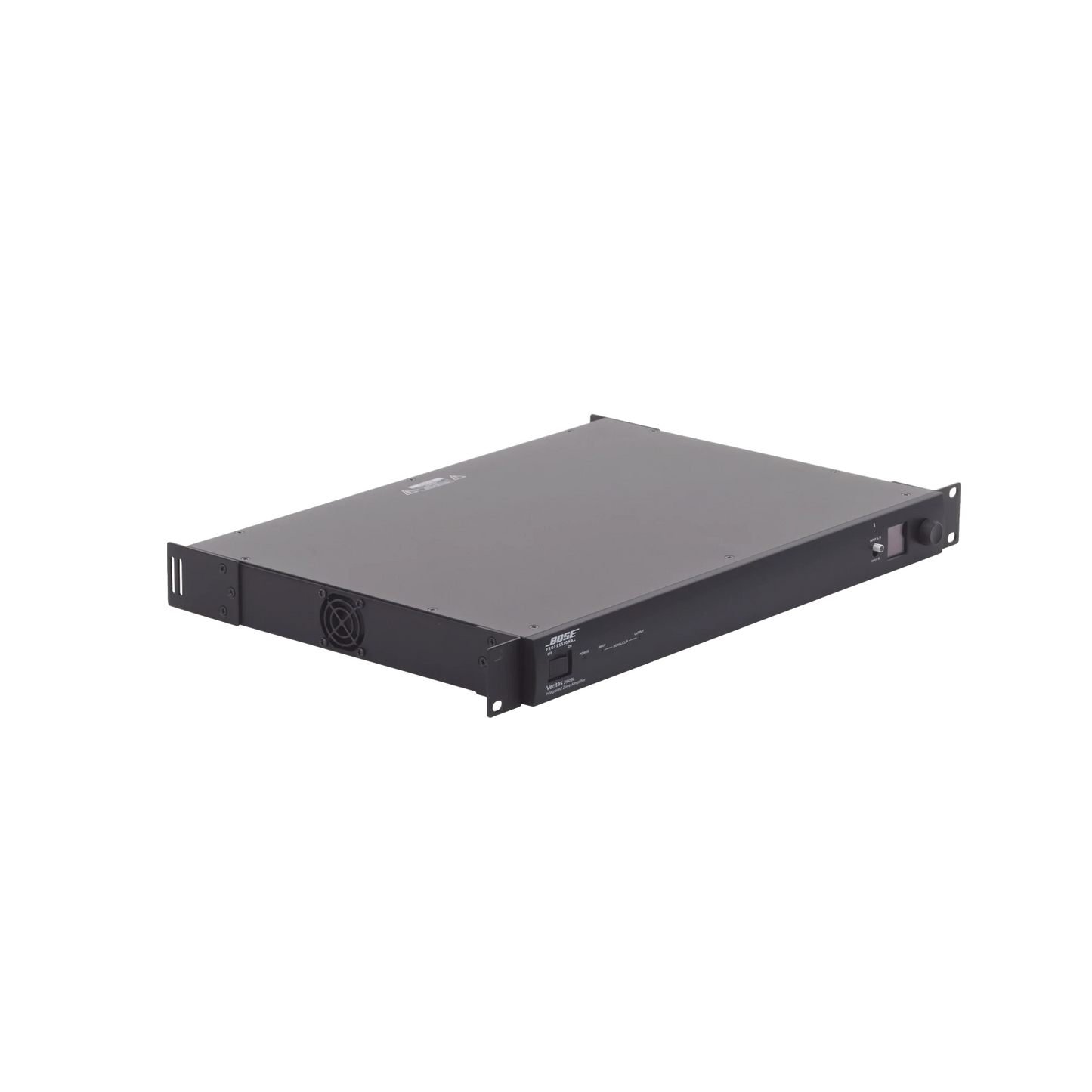 SILYMX Veritas professional power amplifier in black with rack-mount design, DSP, and Bluetooth connectivity.