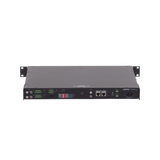 SILYMX Veritas 2x160W professional zone amplifier rear panel with RCA, balanced inputs, and 70/100V output ports