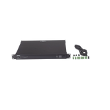SILYMX Veritas amplifier with 2x160W output, DSP, Bluetooth 5.0, and balanced inputs in a black rack-mount chassis.