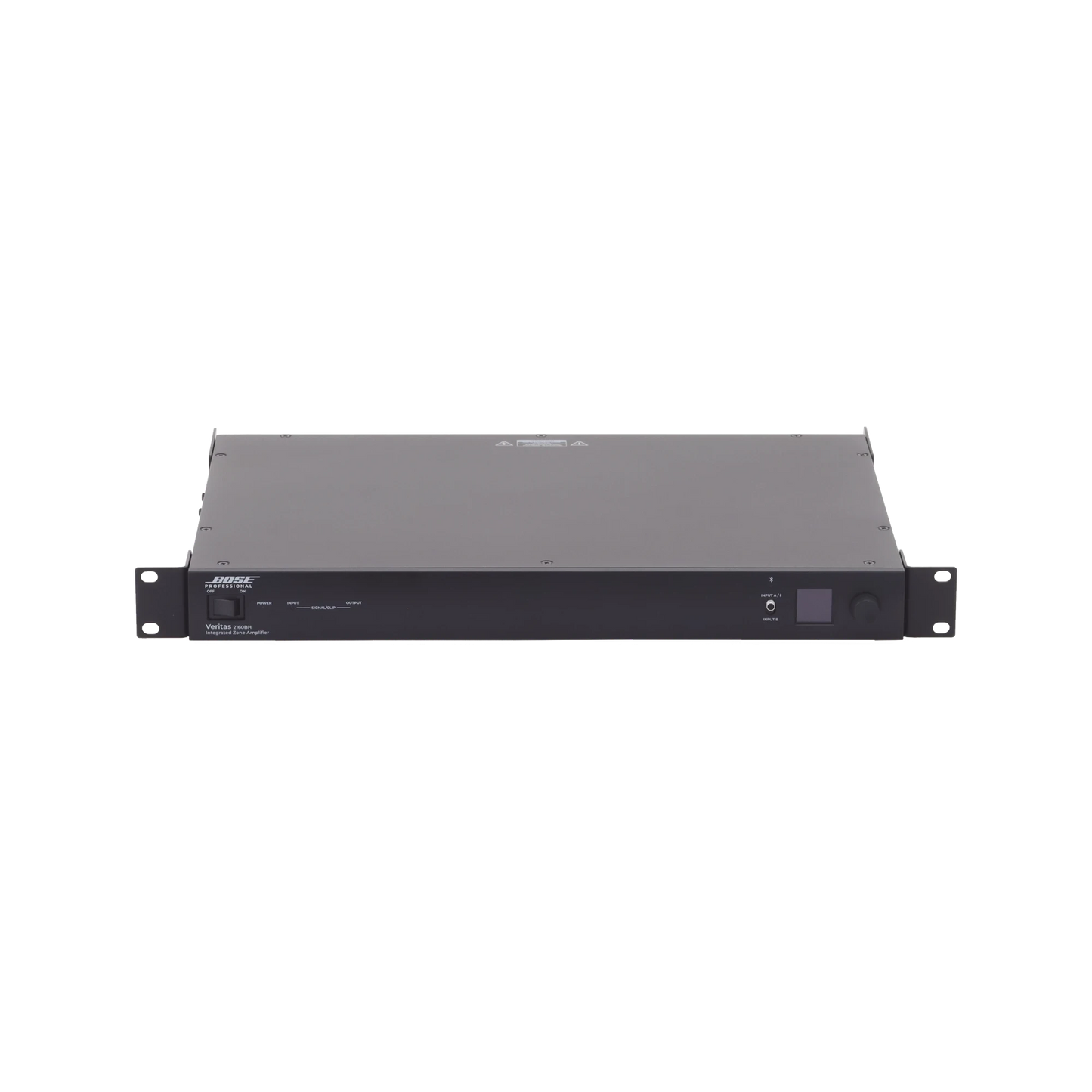 SILYMX Veritas 2x160W rack-mount professional zone amplifier with DSP, Bluetooth, and RCA inputs