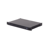 SILYMX Veritas 2x160W rack-mount amplifier with DSP, Bluetooth, and dual-zone connectivity in a black metal chassis.