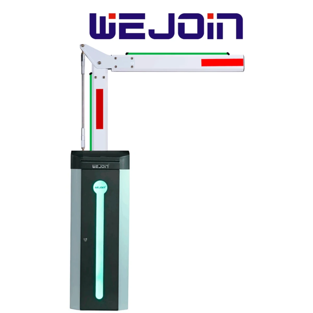Barreras VehicularesWEJOINWJCB120VF-IL33D90LEDBarrera Vehicular Izquierda LED Brazo Octagonal 3m 90° Alto Flujo 3s WEJOIN WJCB120VF - IL33D90LED - SILYMX