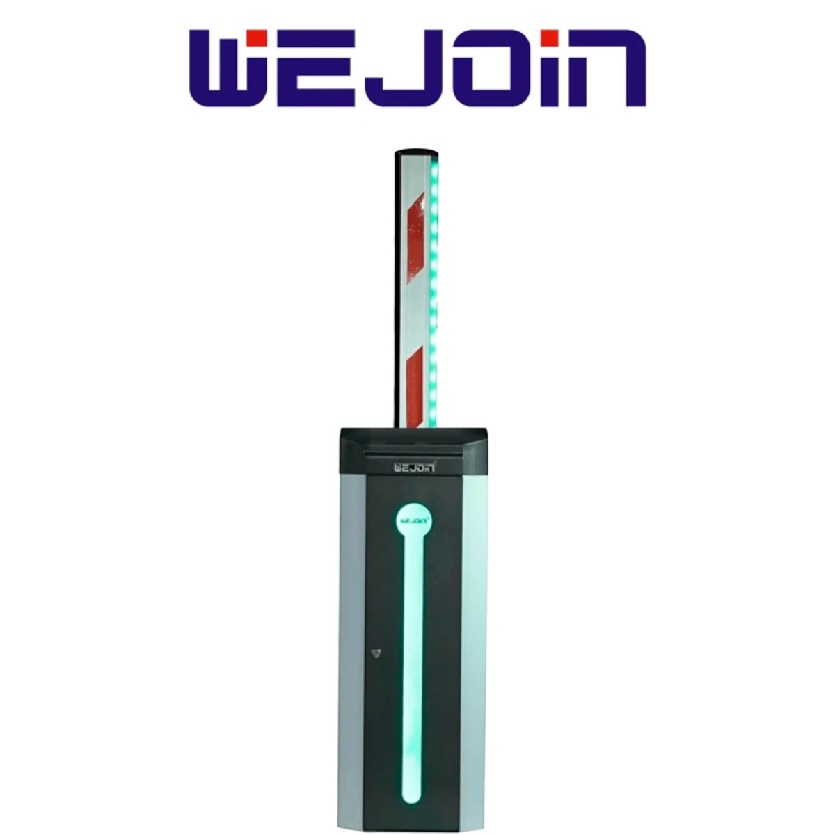 Barreras VehicularesWEJOINWJCB120VF-IR33LEDBarrera Vehicular Derecha 3m LED Alto Flujo 24VDC 3 Seg WEJOIN WJCB120VF - IR33LED - SILYMX