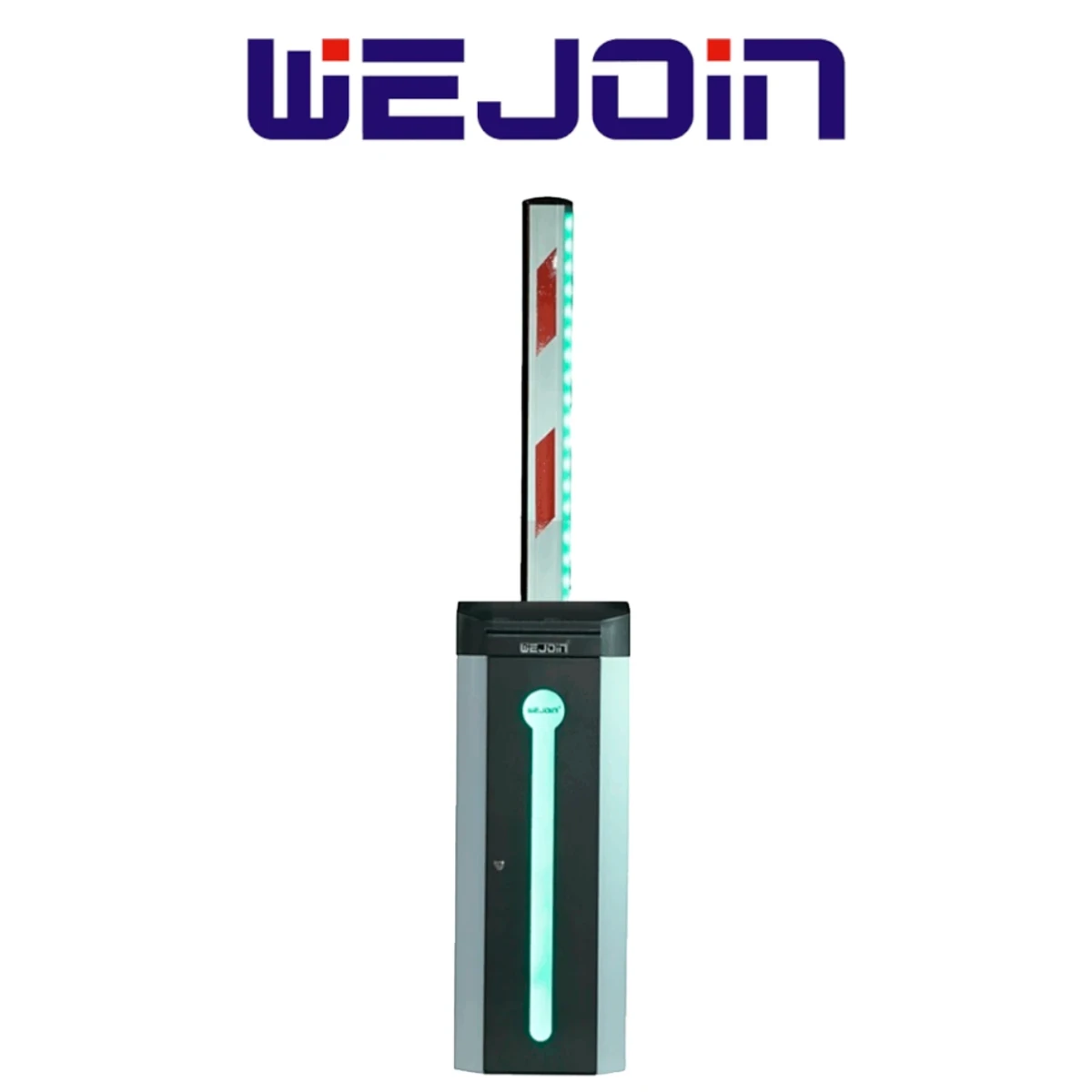 Barreras VehicularesWEJOINWJCB120VF-IR34LEDBarrera Vehicular Derecha 4m LED 24 VDC Alto Flujo 3 Seg WEJOIN WJCB120VF - IR34LED - SILYMX