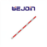 SILYMX WEJOIN WJSBM6 6-meter octagonal aluminum barrier arm with reflective red safety strips for vehicle access control