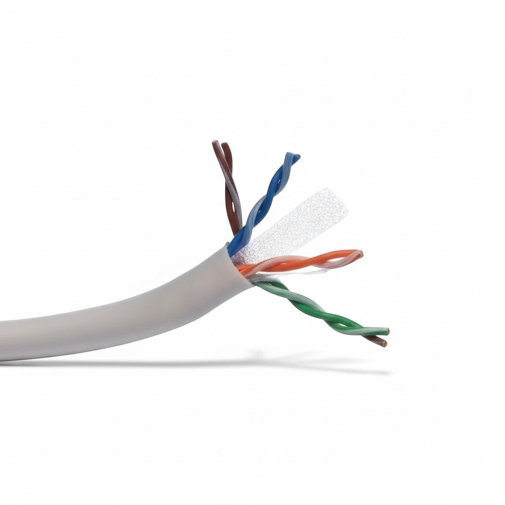 Cables Categoria 6BELDEN2412 0091000Bobina de Cable UTP Cat6 305m (1001ft) 100% Cobre 350MHz Belden 2412 009A1000 - SILYMX