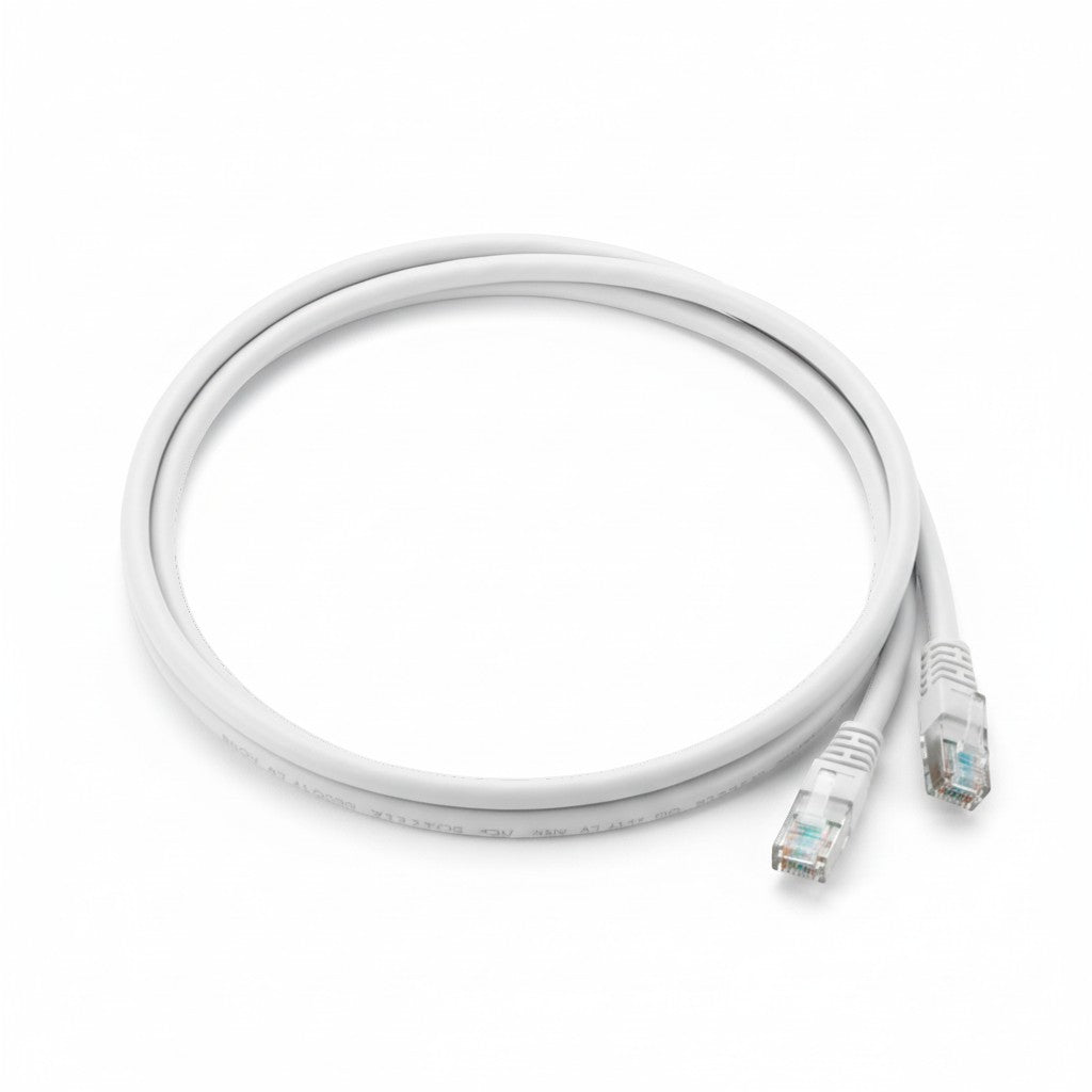 Patch Cord Cat 6ABELDENCA21109001Patchcord UTP Cat6A 0.3m (1ft) RJ - 45 100% Cobre Blanco Belden CA21109001 - SILYMX