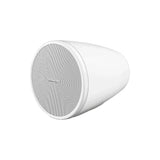 SILYMX white DesignMax 3.25-inch pendant speaker with a sleek modern design for professional audio installations
