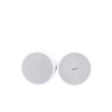 SILYMX pair of white 3.25-inch DesignMax pendant speakers for professional audio installation