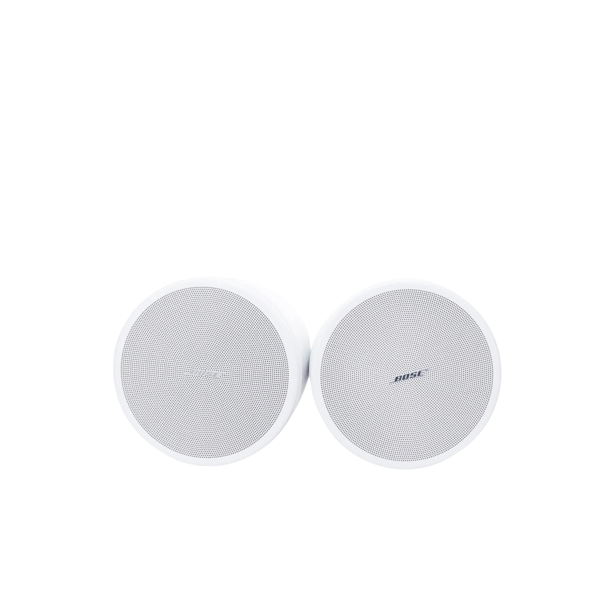 SILYMX pair of white 3.25-inch DesignMax pendant speakers for professional audio installation