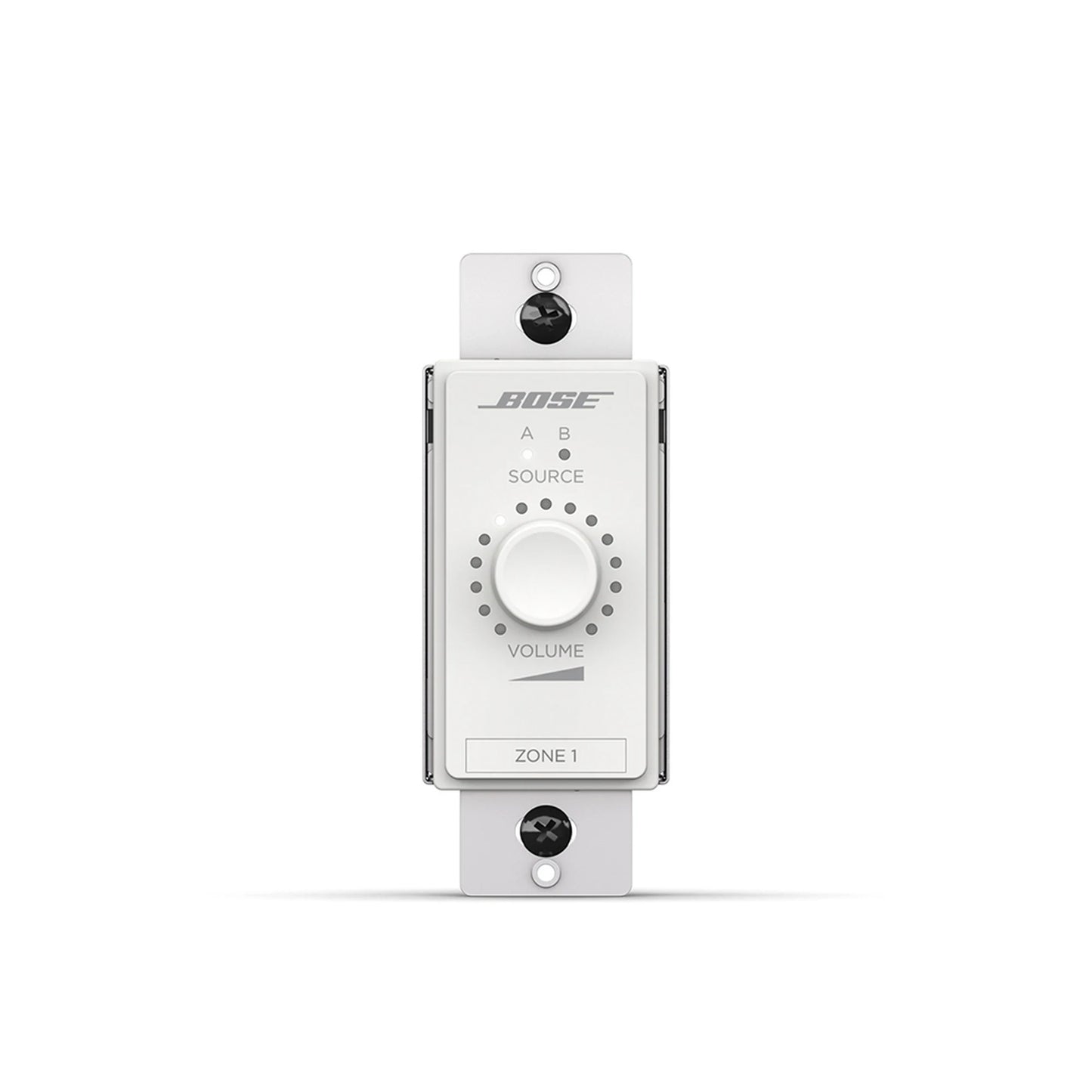 SILYMX white digital volume controller and A/B audio source selector for wall mounting
