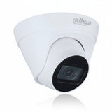 SILYMX white dome IP camera with 2MP resolution, 30m IR, built-in microphone, and PoE. Ideal for outdoor security.