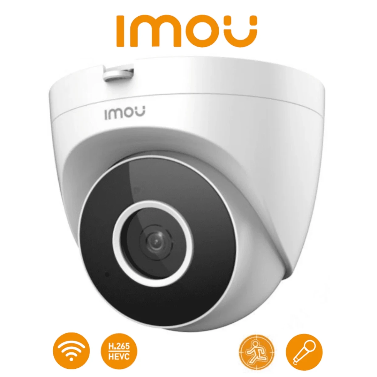 Camaras IP DomoIMOUIPC-T22EN-CCámara IP Domo WiFi 2MP Detección Humanos Micrófono IR 30m Interior IMOU IPC - T22EN - C - SILYMX