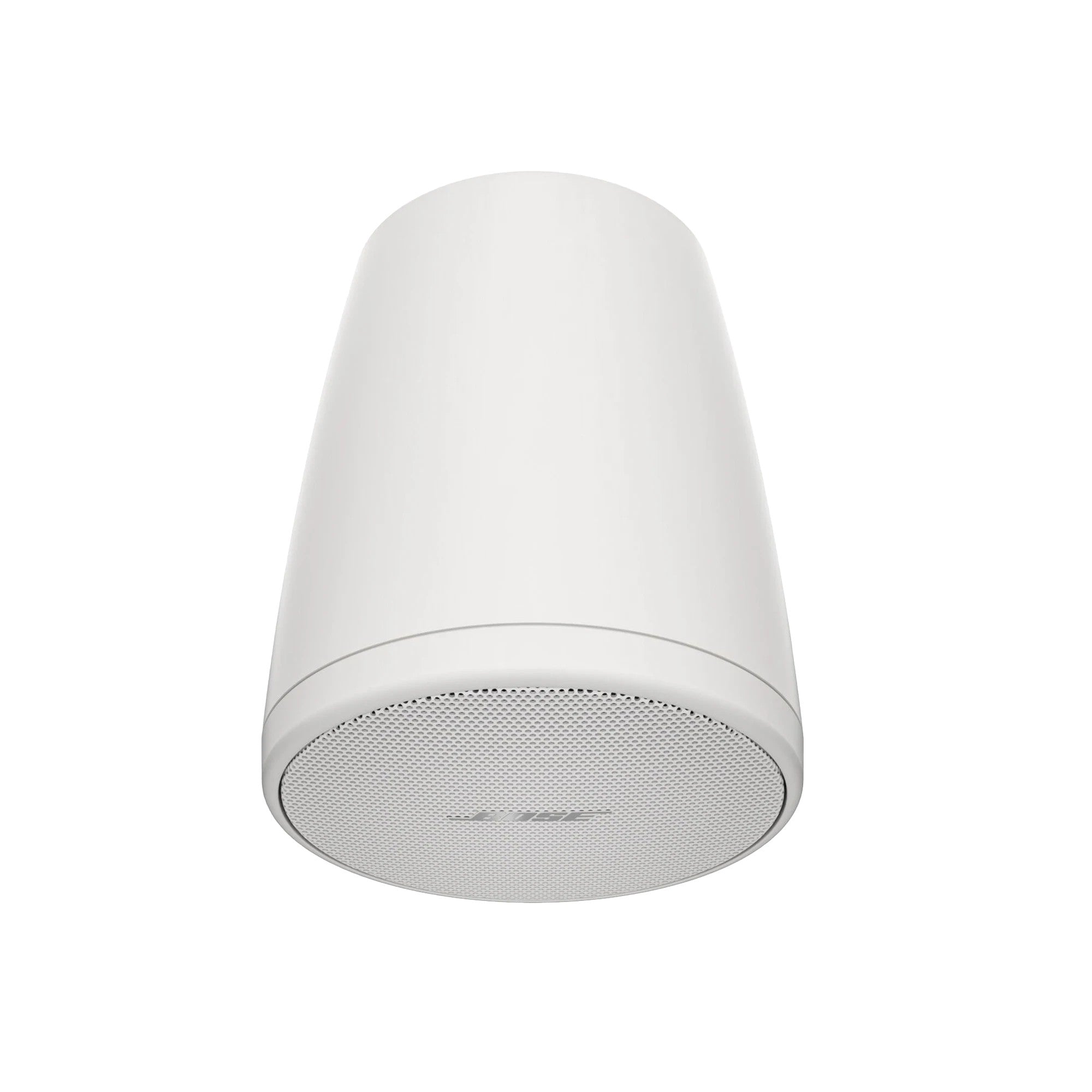SILYMX white FreeSpace 2.25-inch pendant mount speaker for commercial audio installations