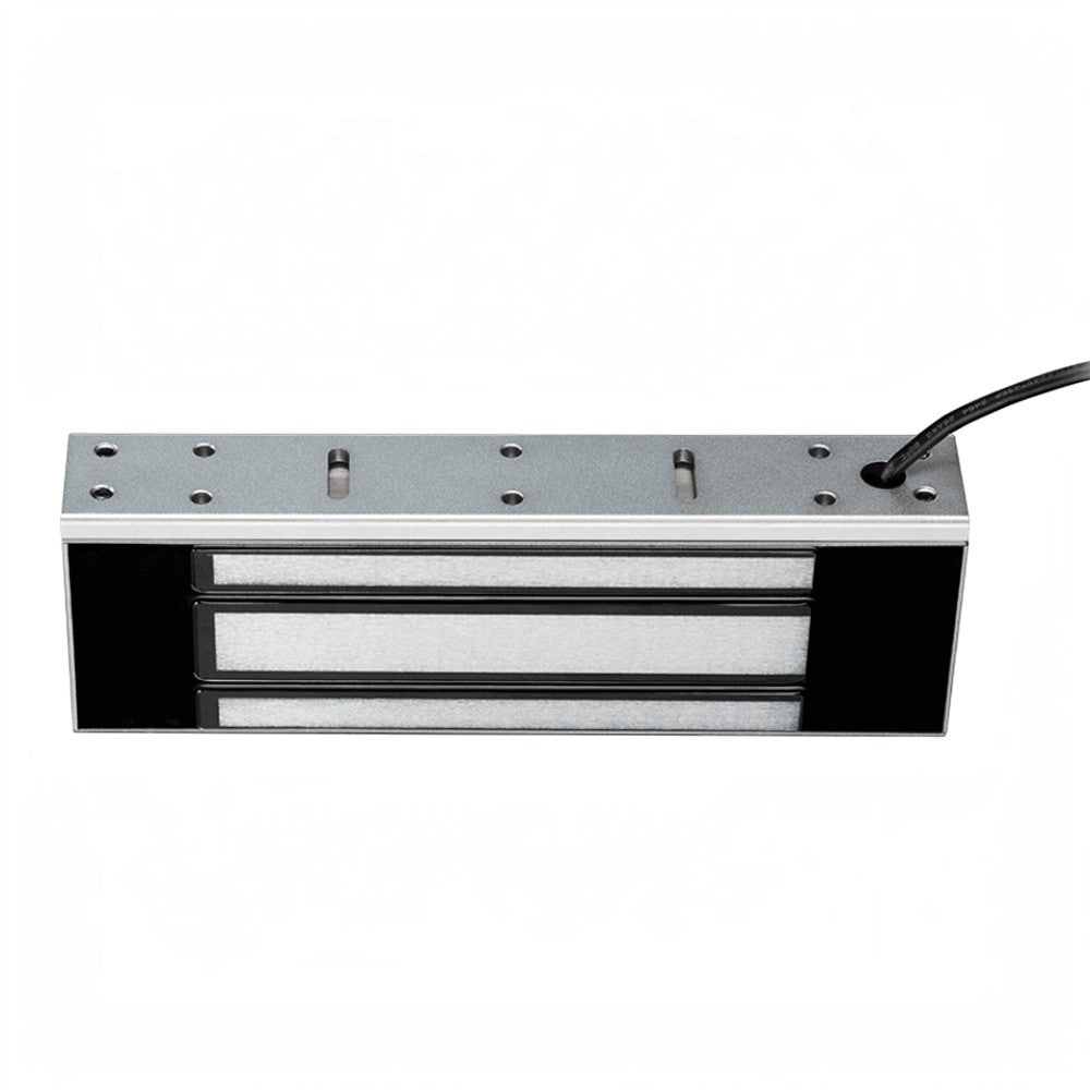 SILYMX YLI YM500NW magnetic lock with IP68 waterproof rating and 500kg holding force for outdoor security doors.