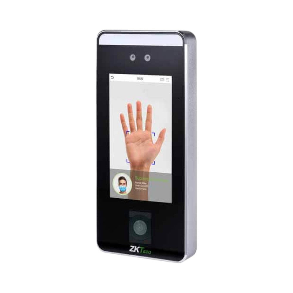 SILYMX ZKTeco SpeedFace V5LQR facial and palm recognition access control terminal with touchscreen display