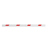 SILYMX ZKTeco 4.5m aluminum telescopic barrier arm with red and white reflective safety stripes for CMP300 gate