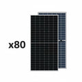 Pallet 80 Paneles Solares Flexibles Monocristalino 510W IP68 ZNShine ZXM7-SHBX144-510/M