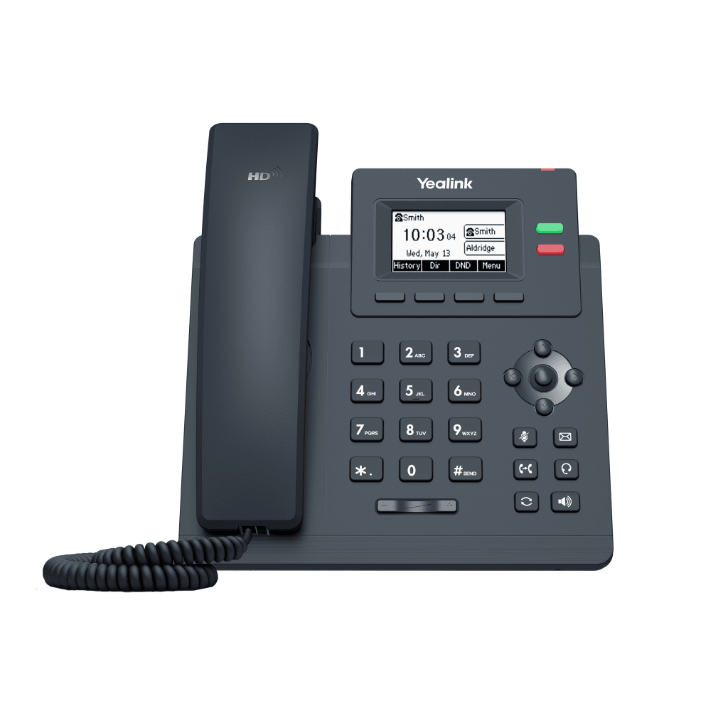 Teléfono IP Empresarial Yealink SIP-T31G con 2 Líneas SIP y Doble Puerto Gigabit Ethernet - Imagen 1