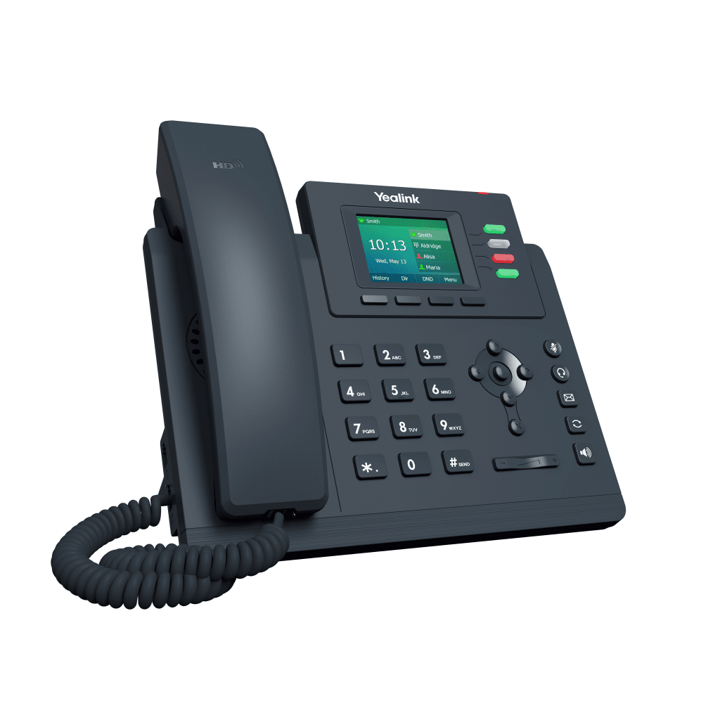Teléfono IP Empresarial Yealink SIP-T33G con Doble Puerto Gigabit Ethernet y 4 Líneas SIP - Imagen 2