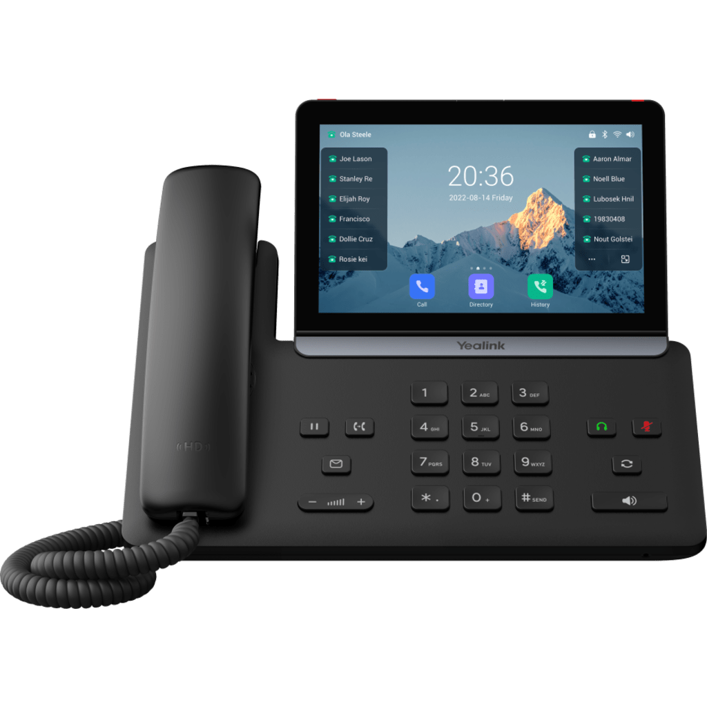 Teléfono IP Empresarial Yealink SIP-T88W con Pantalla Táctil de 7 Pulgadas Android 13 WiFi y Bluetooth - Imagen 2