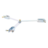Brida de Sujeción para Retenida Tipo Delta Acero ASTM-36 Galvanizado Electrolítico Compatible STZ30 TOWERS SJB-30 - Imagen 4