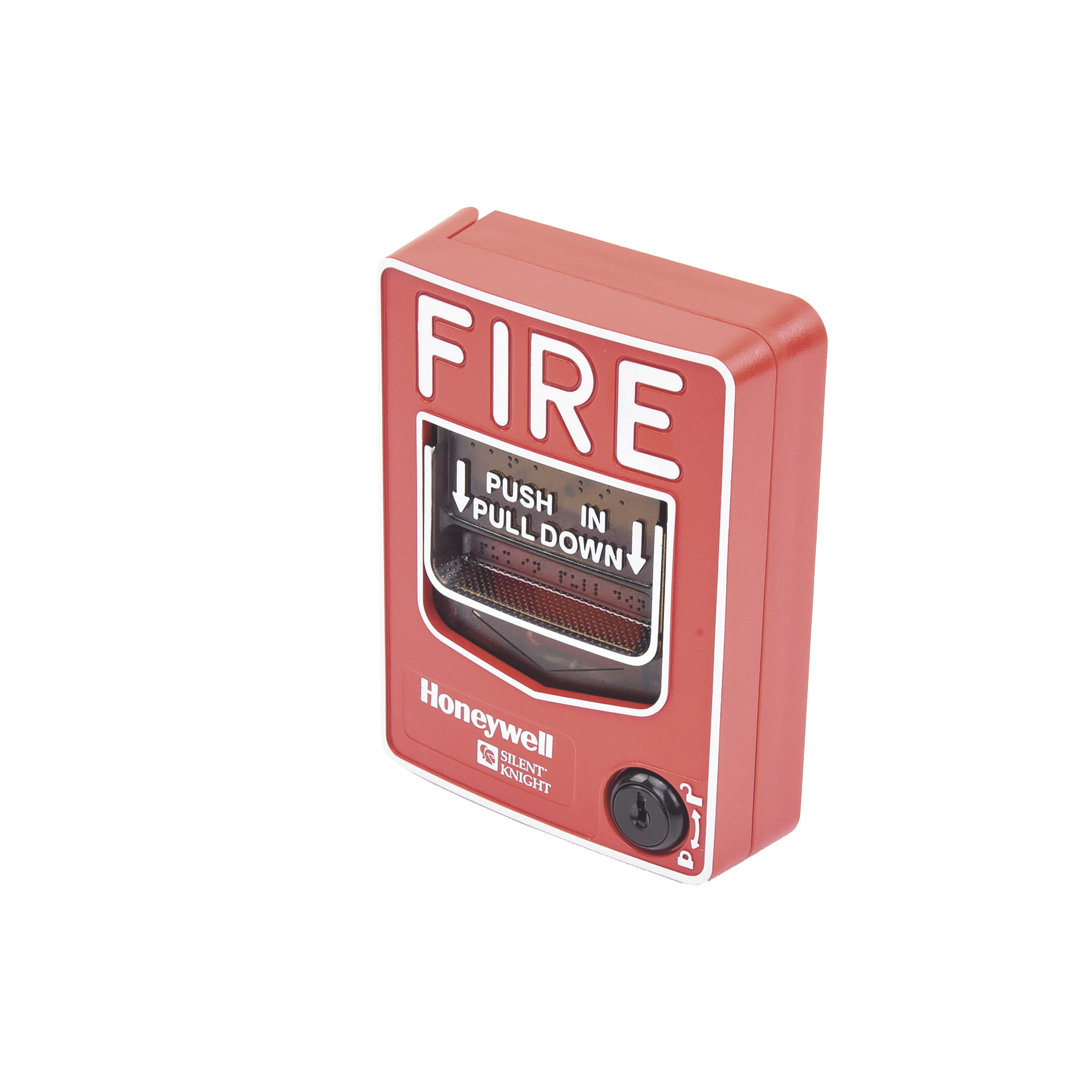 Estación Manual de Emergencia / Direccionable / Doble Acción / LED Bicolor / SLC 2 Hilos SILENT KNIGHT BY HONEYWELL - Imagen 1