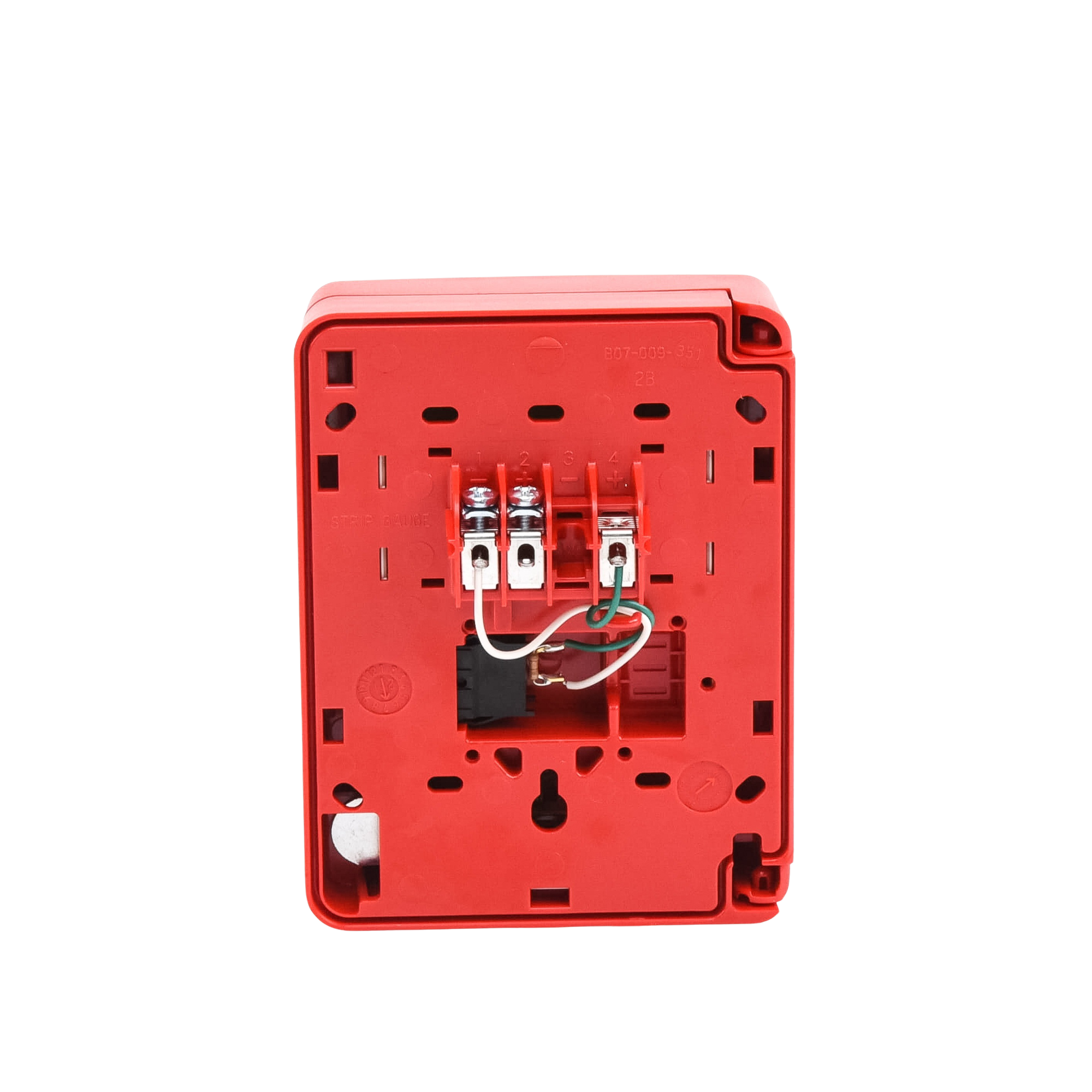 Estación Manual Direccionable / Acción Simple / LED Supervisado Verde/Rojo / SLC 2 Hilos / UL Listado SILENT KNIGHT BY HONEYWELL - Imagen 4