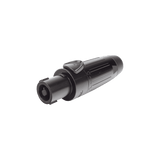 Equipos de AudioSEETRONICSLDF4-BConector Speakon Hembra 4 Polos Cable AWG10 30A Carcasa Negra SEETRONIC SLDF4 - B - SILYMX