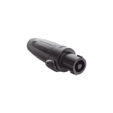 Equipos de AudioSEETRONICSLDF4-BConector Speakon Hembra 4 Polos Cable AWG10 30A Carcasa Negra SEETRONIC SLDF4 - B - SILYMX