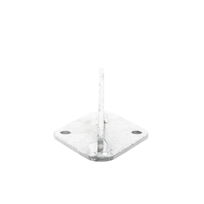 Ancla Aleta 3 Orificios 2 Puntos de Fijación Galvanizado Por Inmersión En Caliente SYSCOM TOWERS SLM-ANG-2G - Imagen 4