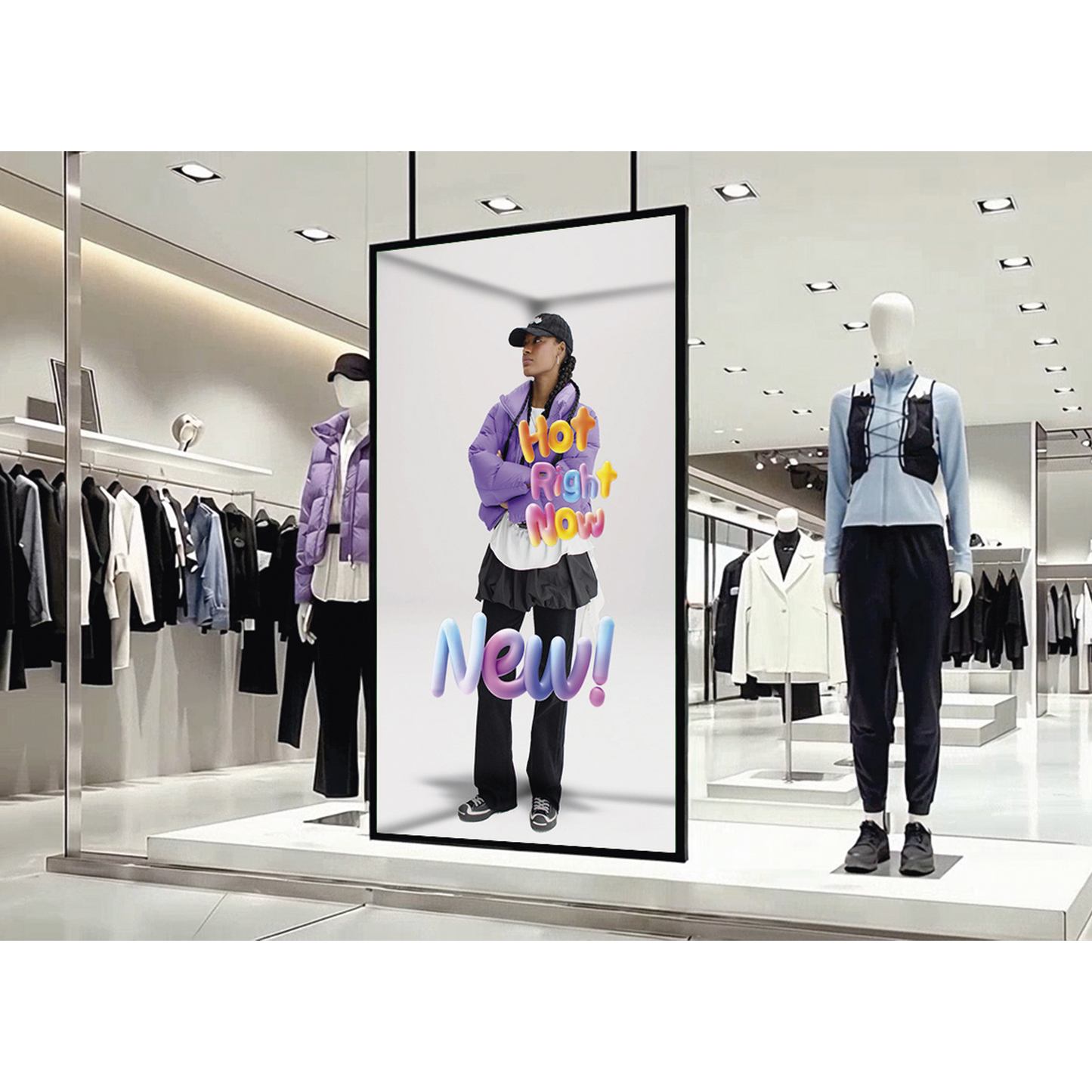 Pantalla Spatial Signage 85" / 4K UHD 2160x3840 / Vision 3D Virtual sin Gafas / Compatible con VXT / 500 nits / 24/7 / WiFi-BT SAMSUNG ELECTRONICS - Imagen 3