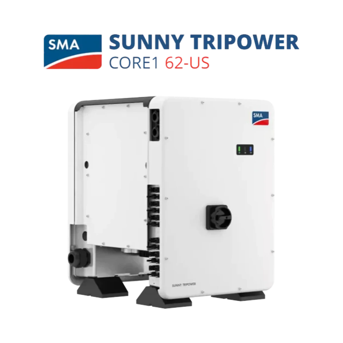 Inversores Interconexion On GridSMASTP62-US-41Inversor Trifásico Interconexión CFE 62.5kW 480V Free - Standing SMA STP62 - US - 41 - SILYMX