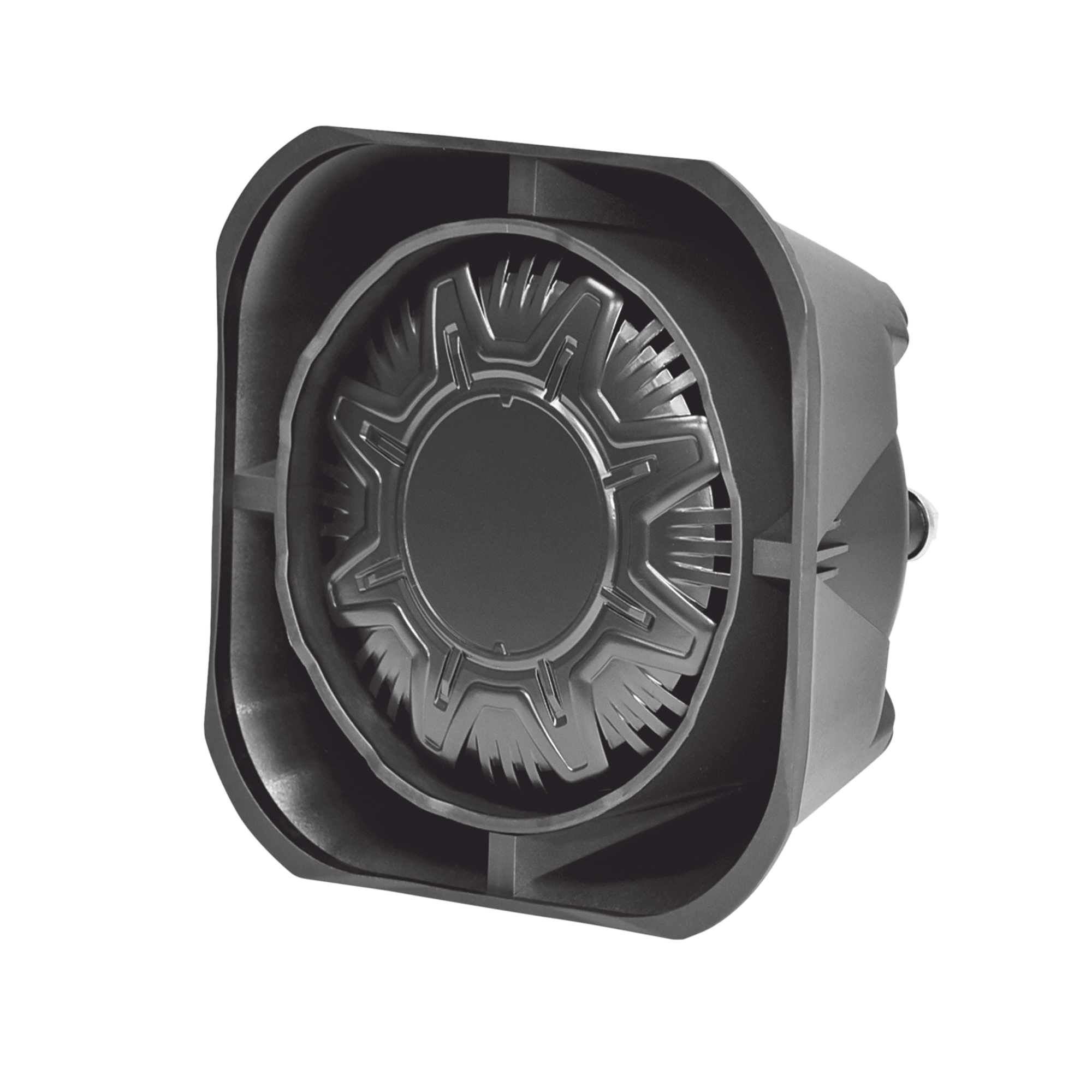 Bocina Compacta de Uso Rudo, 100 Watts de Potencia, Ideal Para Vehículos de Encubierto, Montaje Universal, 11 Ohms de Impedancia SIGNALPRO - Imagen 2