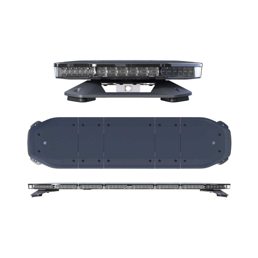 Barra de luces de 48", 216 LED, Dual Color, Programable, Rojo/Azul/Ámbar/Claro, Ideal para Equipar Unidades de Seguridad Publica con Domos Negros SIGNALPRO - Imagen 2