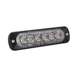 Luces Auxiliares VehicularesSIGNALPROSP6ALuz Auxiliar Vehicular LED 6 LEDs Ámbar SAE Clase 1 ECE R65 Montaje Adhesivo SIGNALPRO SP6A - SILYMX